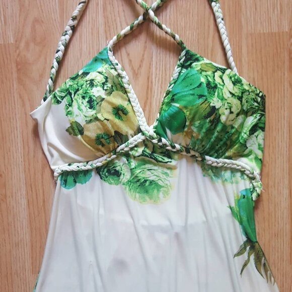 Gorgeous tropical print maxi dress/sundress. - Picture 5 of 12